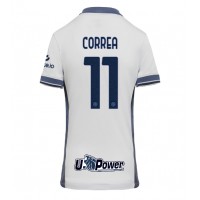 Camiseta Inter Milan Joaquin Correa #11 Visitante Equipación para mujer 2024-25 manga corta